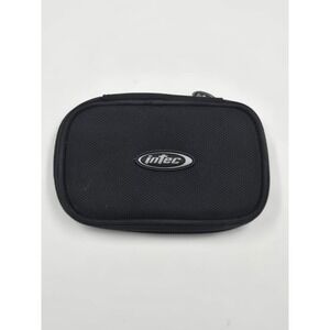 Intec Sony PSP Carrying Case Black Soft Travel Pouch with Clear Faceplate